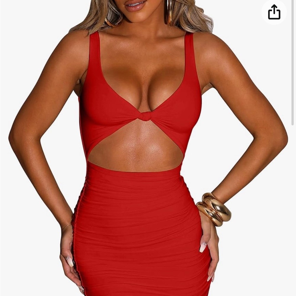 Amazon Kaximil Women's Sexy Bodycon Sleeveless Cut Out Dresses - XS